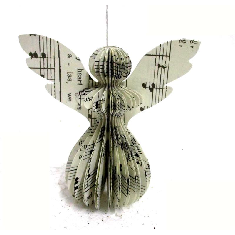 kerstversiering papier